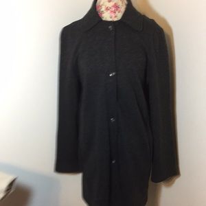 Banana Republic woman’s large wool  blend coat🛍